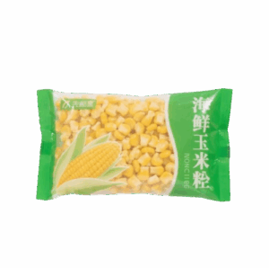Quickly frozen corn kernels